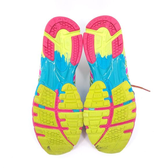 Asics Gel Noosa Tri 9 Shoes Women Size 11 T458N Multiolor Running - Picture 8 of 9
